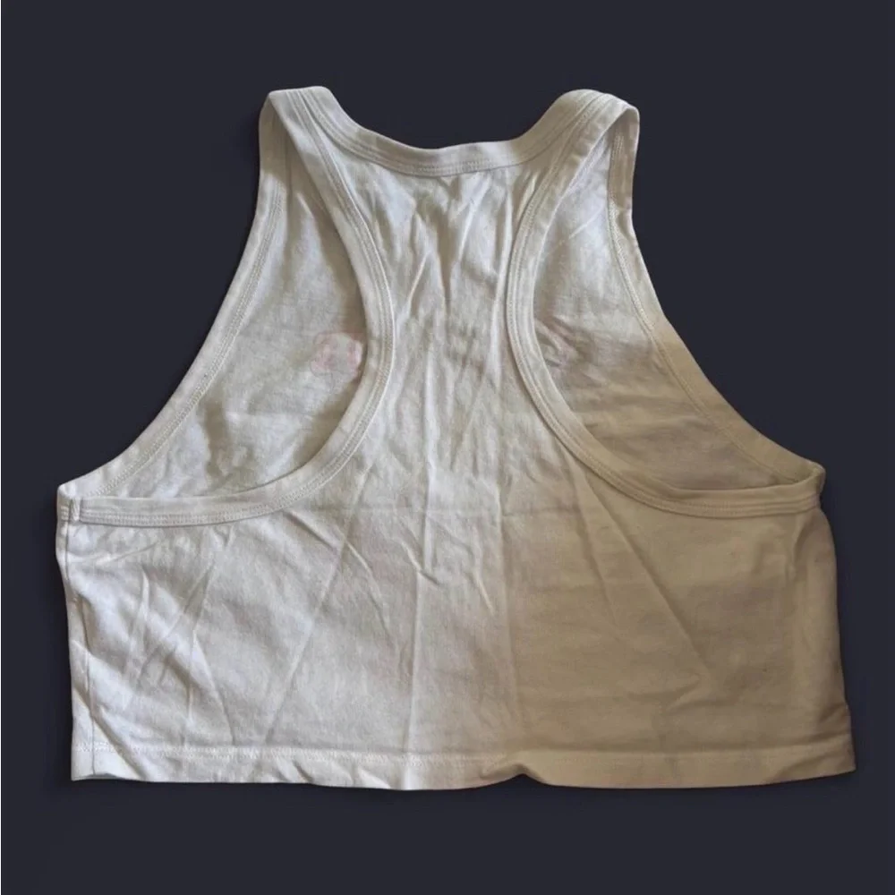 Spiritual Gangster White and Red Tank Top - Picture 3 of 3